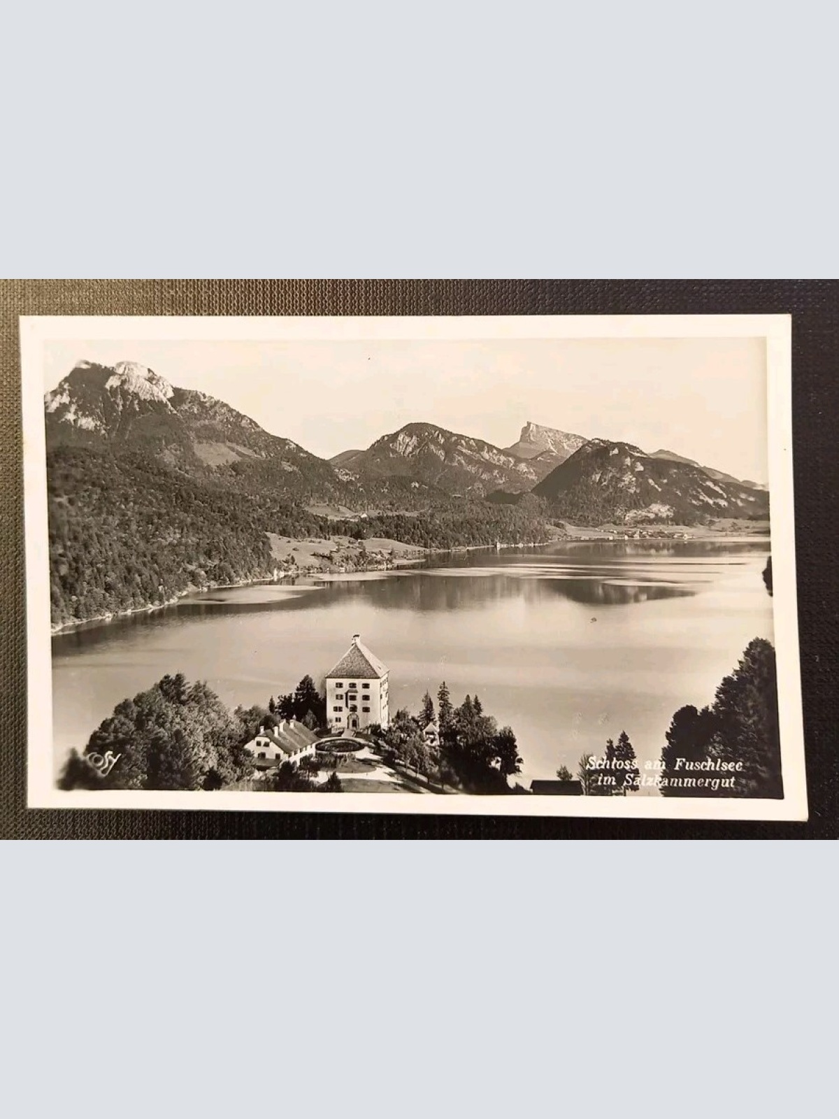 Schloß Am Fuschlsee Im Salzkammergut 600746A gr I