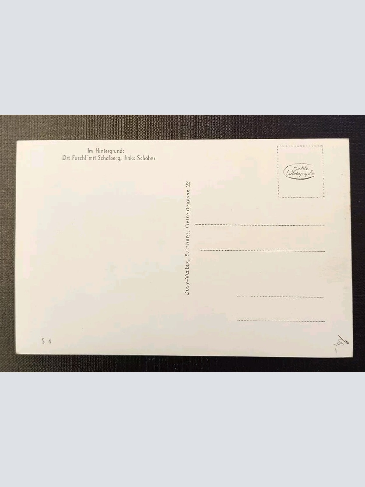 Schloß Am Fuschlsee Im Salzkammergut 600746A gr I