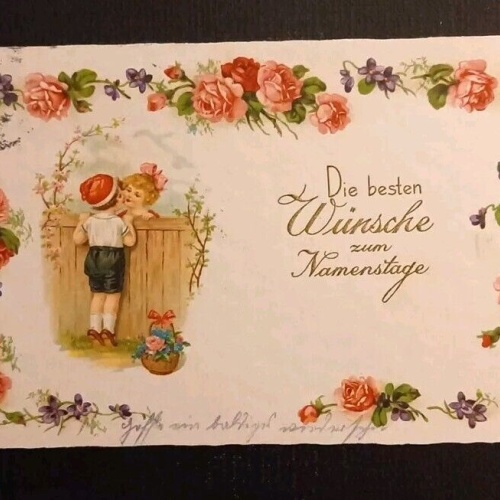 Wünsche Zum Namenstag Junge Mädchen Kinder 1213 gr I