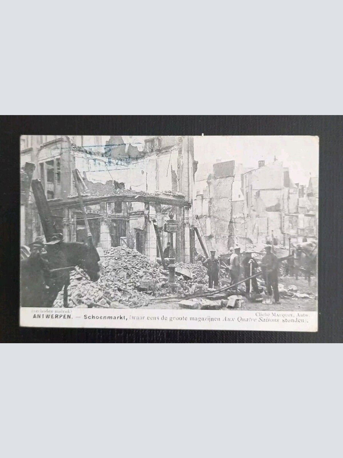 Antwerpen Schoenmarkt Zerstörung 410717 gr I