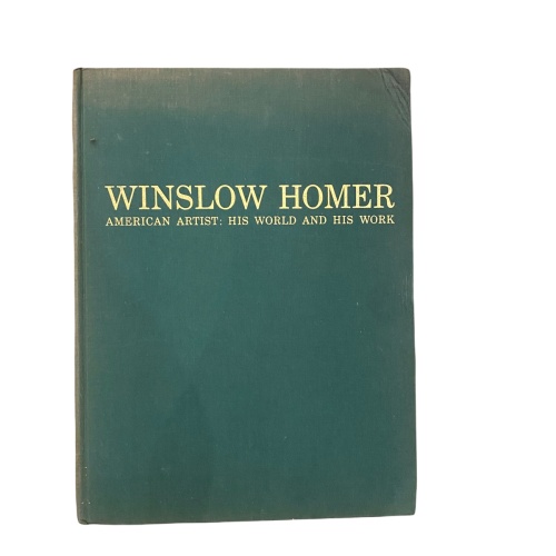 1586  Gardner WINSLOW HOMER AMERICAN ARTIST HIS WORLD AND HIS WORK HC +Abb