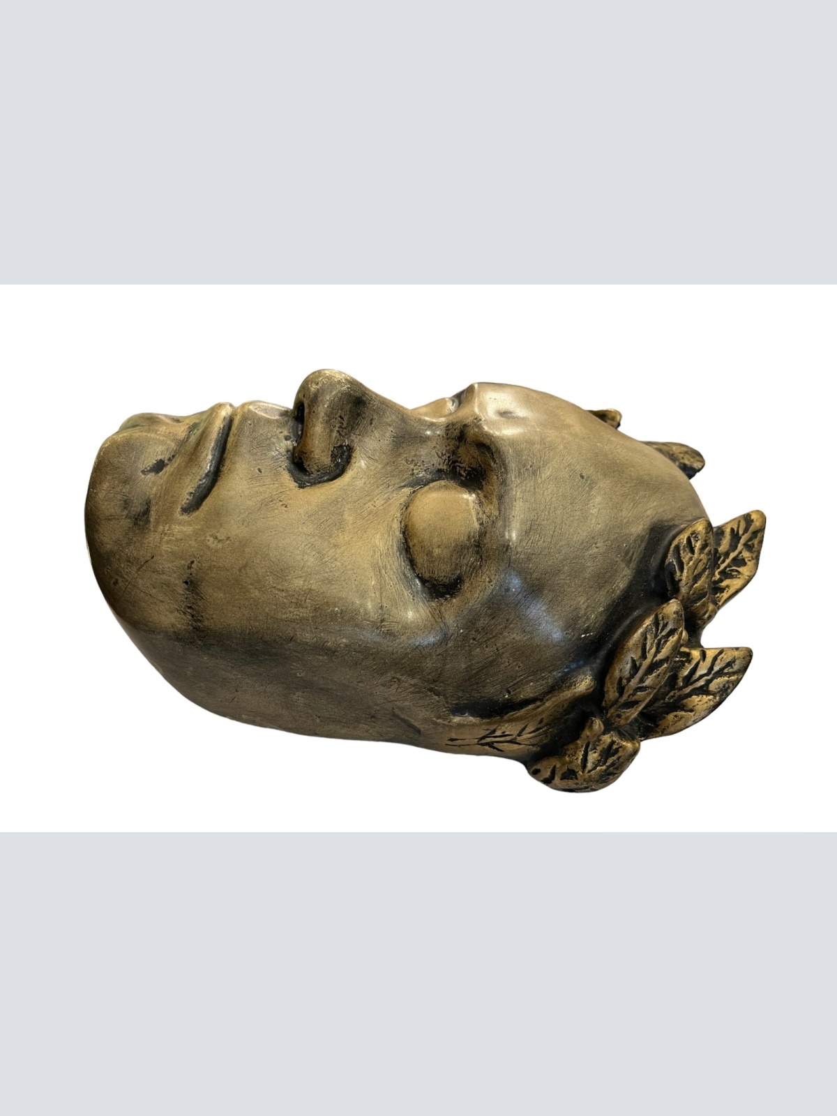 Totenmaske Ludwig van Beethoven um 1950  22x15cm  600202A