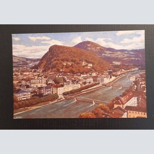 Salzburg Mit Kapuzinerberg Und Gaisberg 650102 Ga E