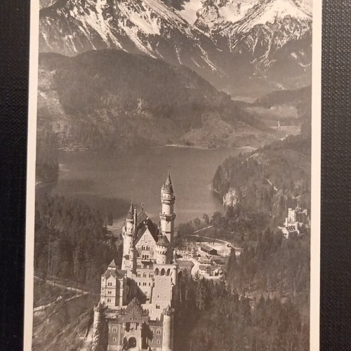 Schloß Neuschwanstein Mit Hohenschwangau Ga B