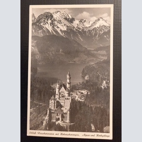 Schloß Neuschwanstein Mit Hohenschwangau Ga B