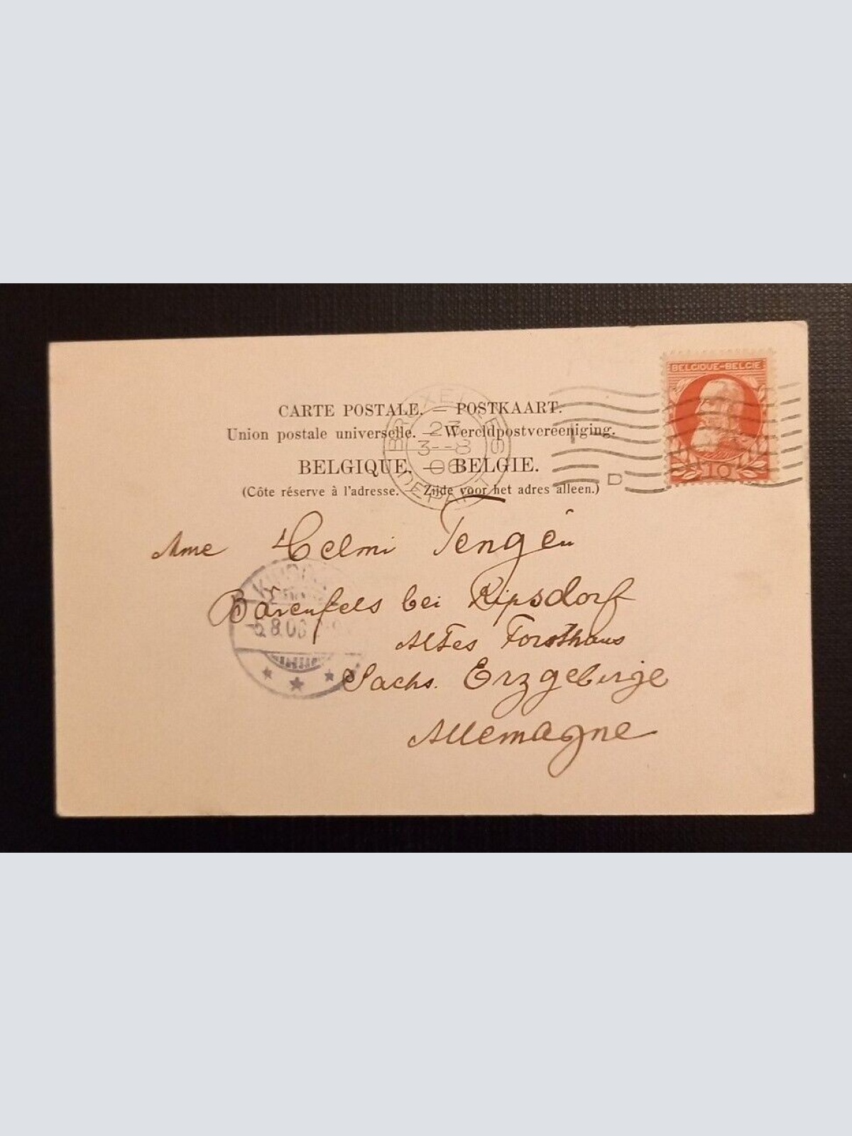 Ansichtskarte Belgien Bruxelles L Hotel de Ville 118053 Ga E