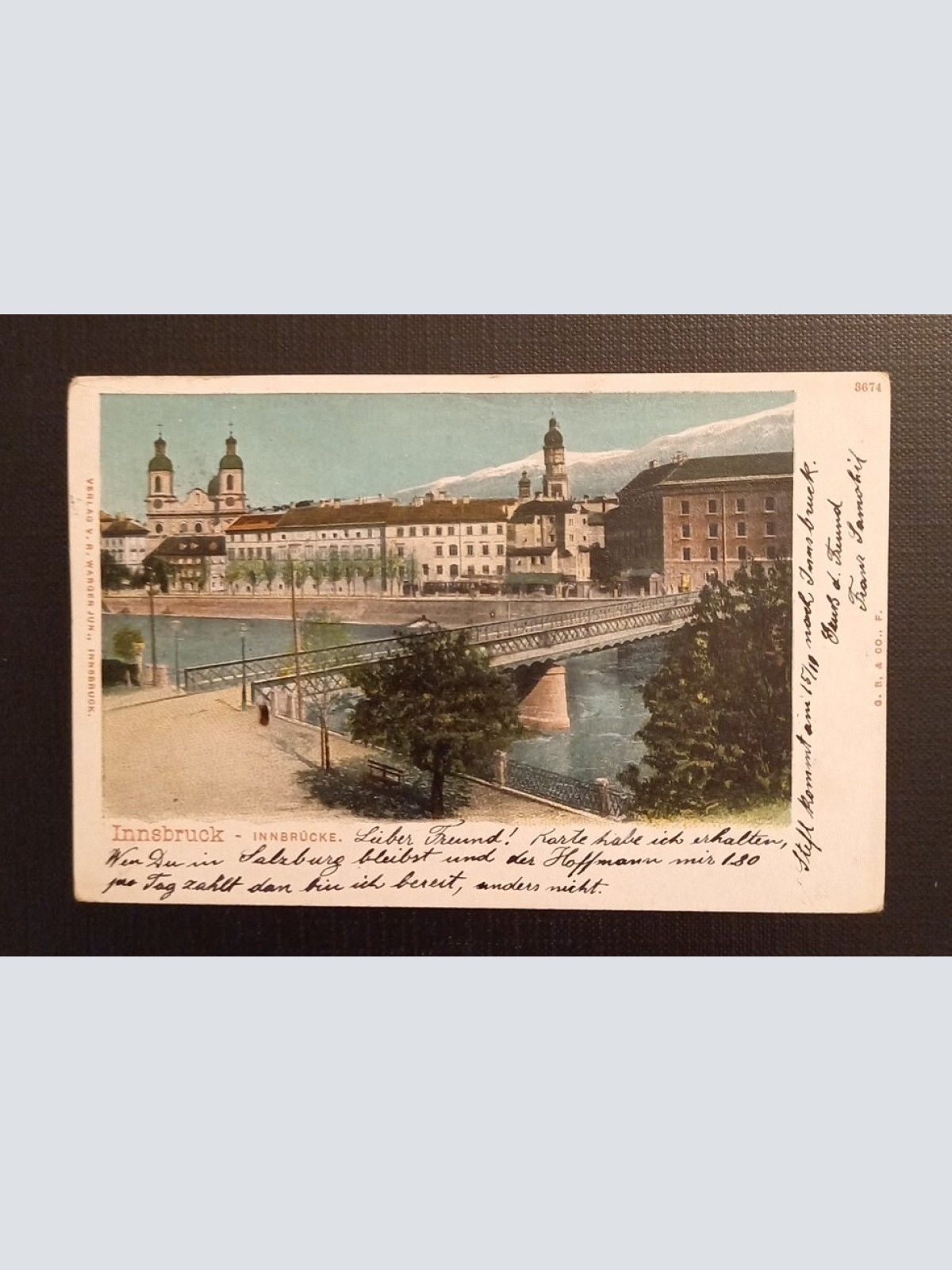 Innsbruck Innbrücke 118058 Ga E