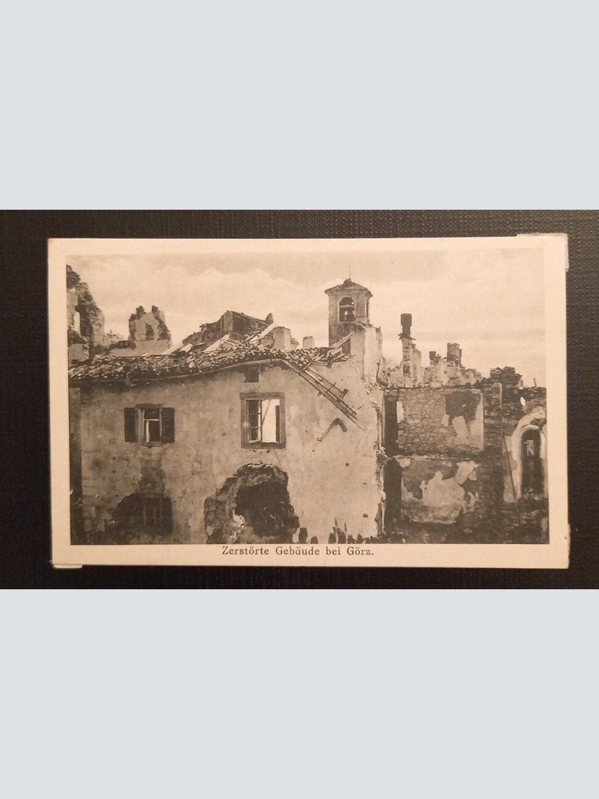 Zerstörte Gebäude Bei Görz 170060 Ga E