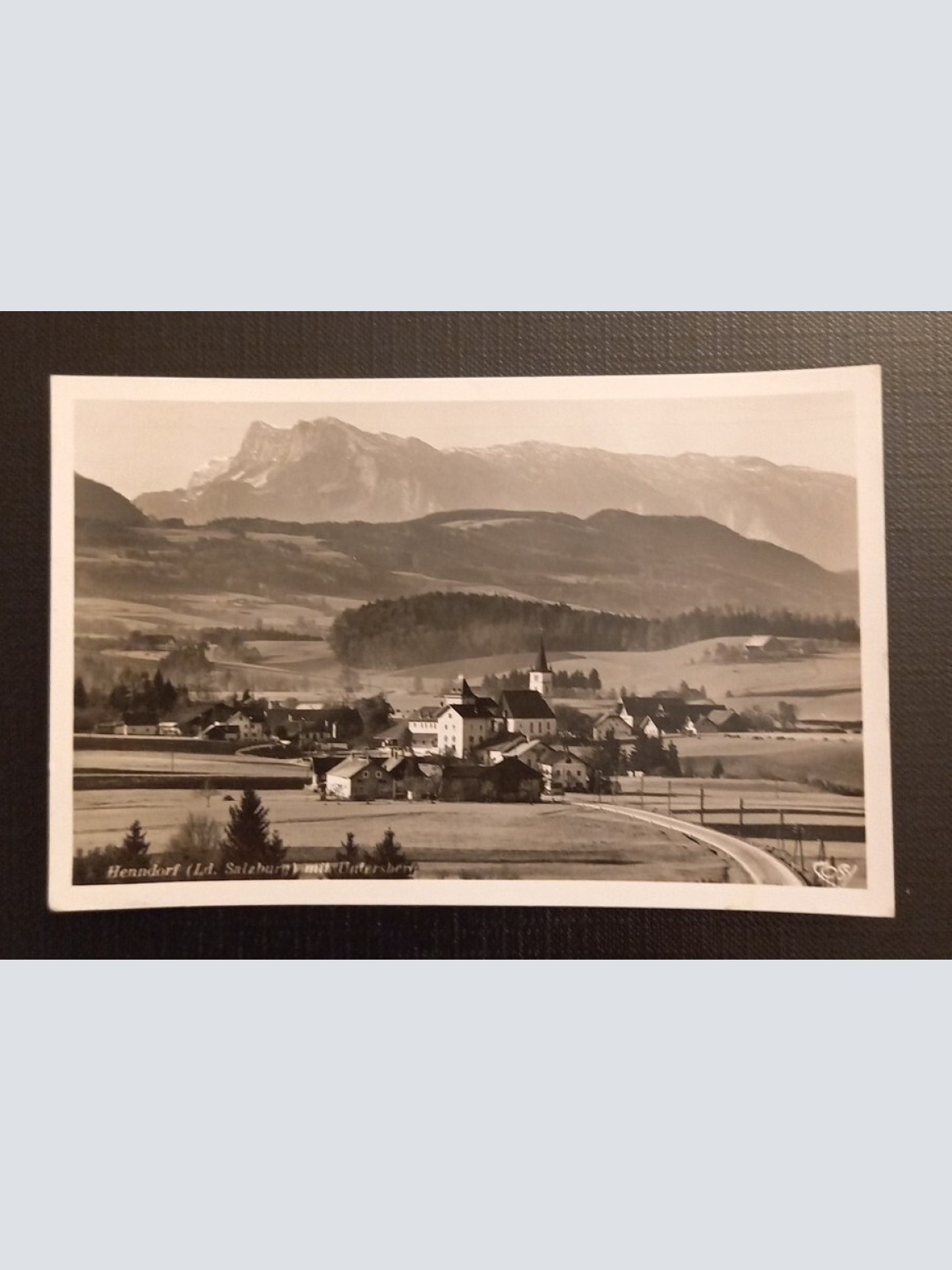 Henndorf Bei Salzburg Mit Untersberg 118010 Ga E