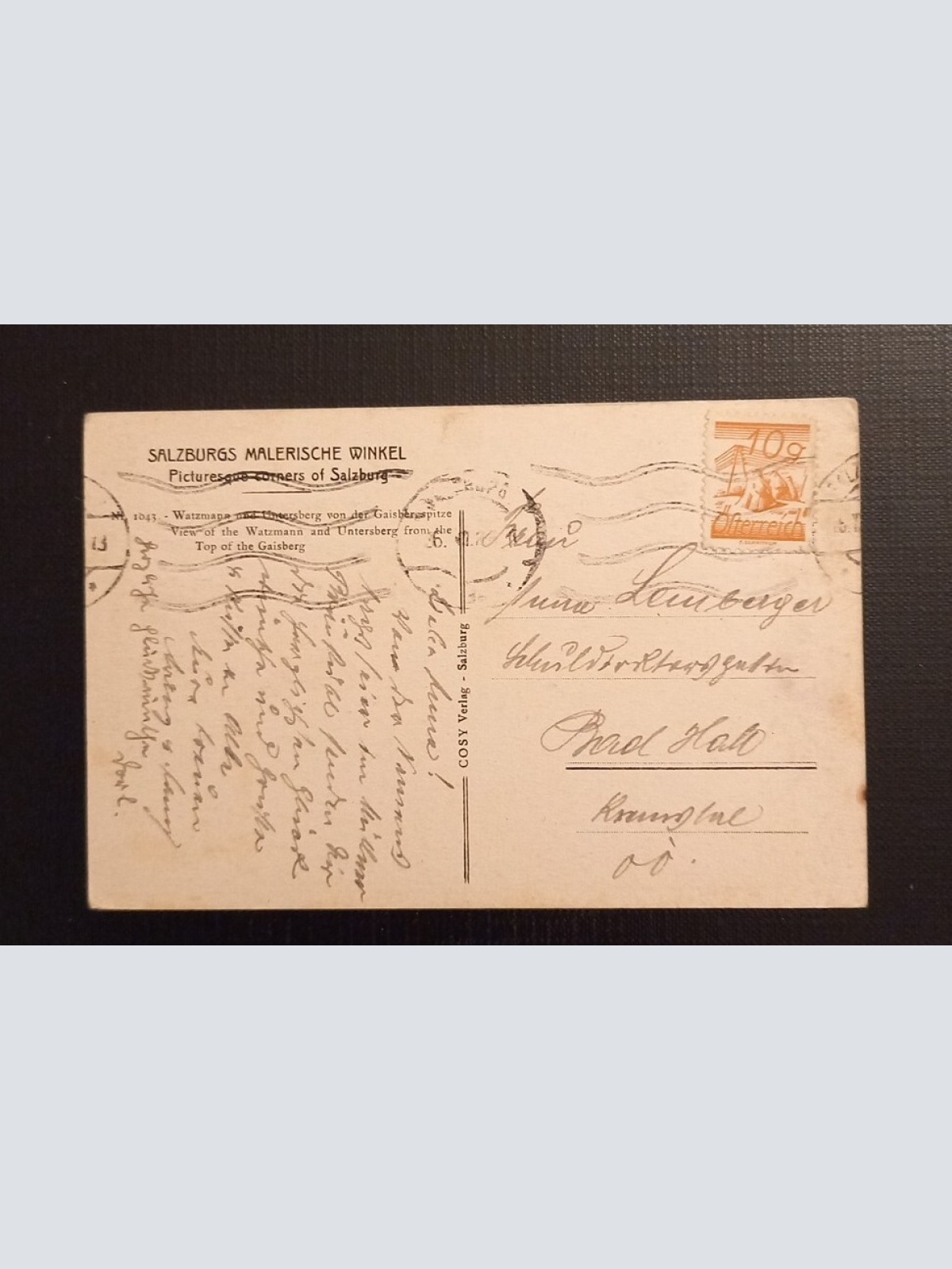 Salzburgs Malerische Winkel 650243 Ga E