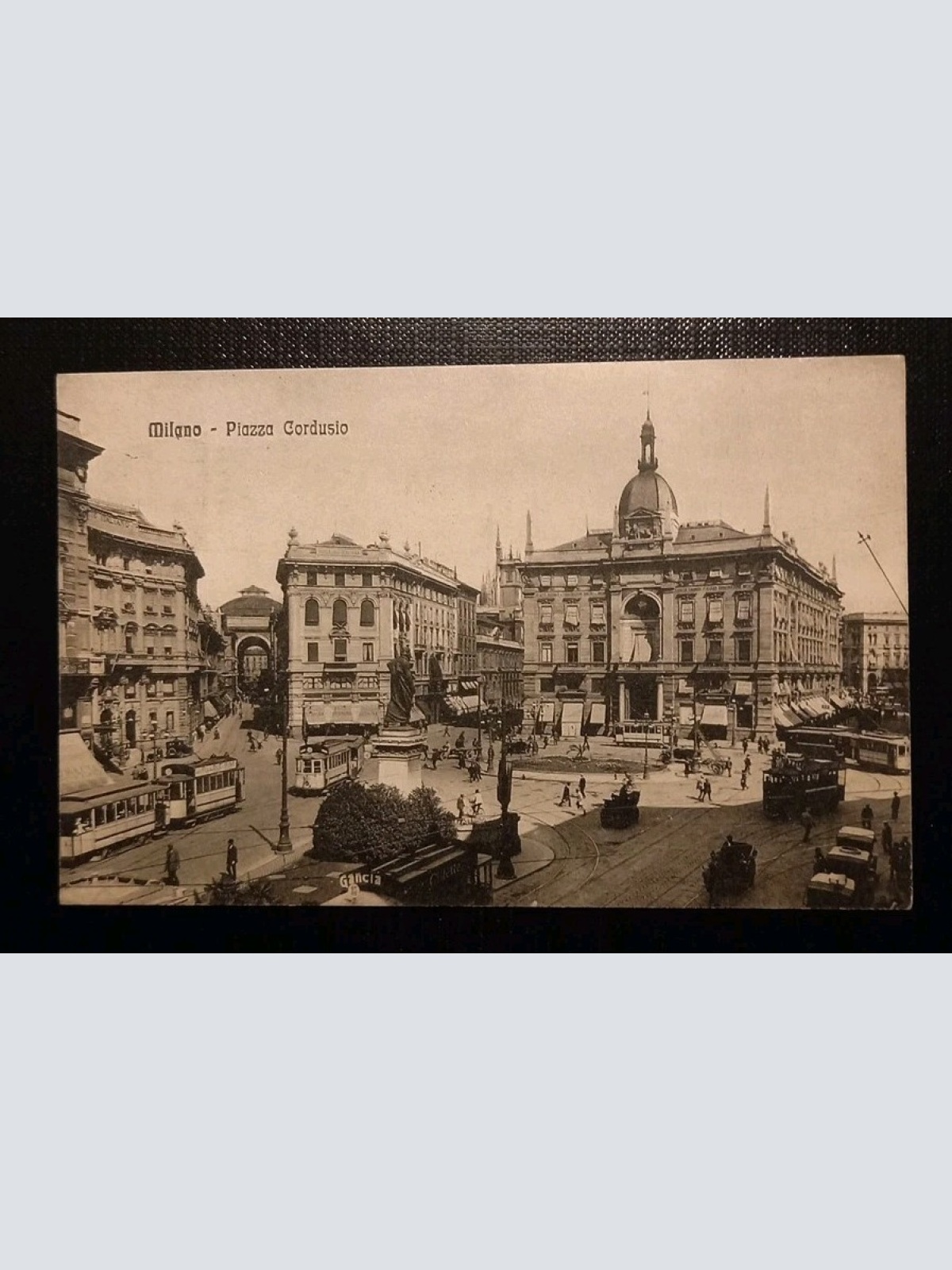 Milano Piazza Cordusio Italien 800013 Gr