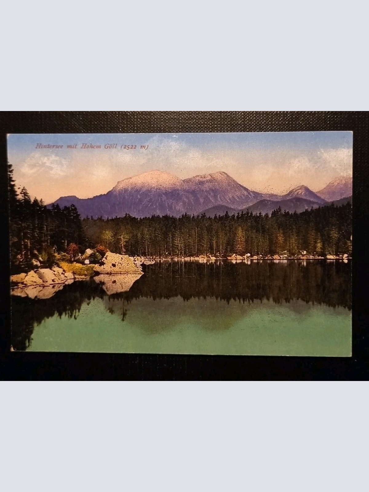 Hintersee Mit Hohen Göll Gr