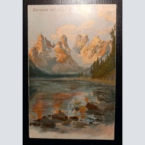 Dürrensee Mit Monte Cristallo Italien 800015 Gr