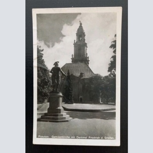 Potsdam Garnisonkirche Mit Denkmal Friedrich D.Großen 82039 Gr