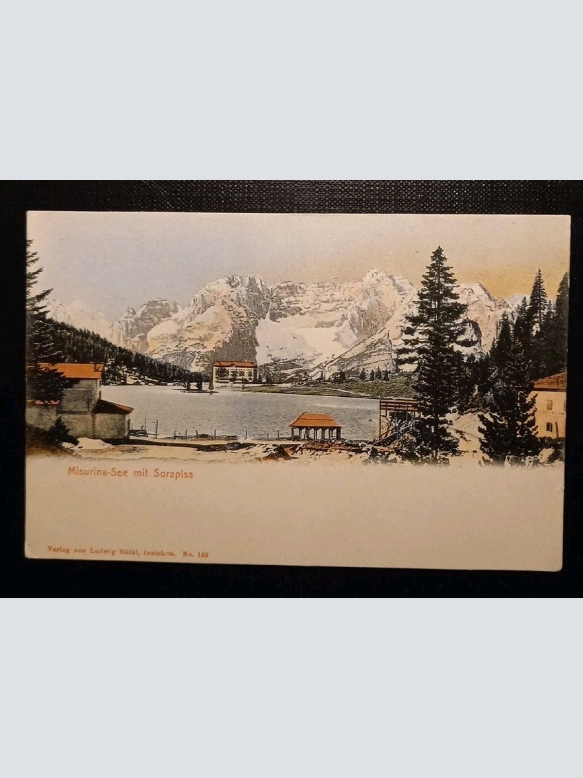 Misurina See In Den Dolomiten Mit Sorapiss Italien 800024 Gr