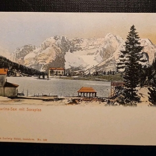 Misurina See In Den Dolomiten Mit Sorapiss Italien 800024 Gr