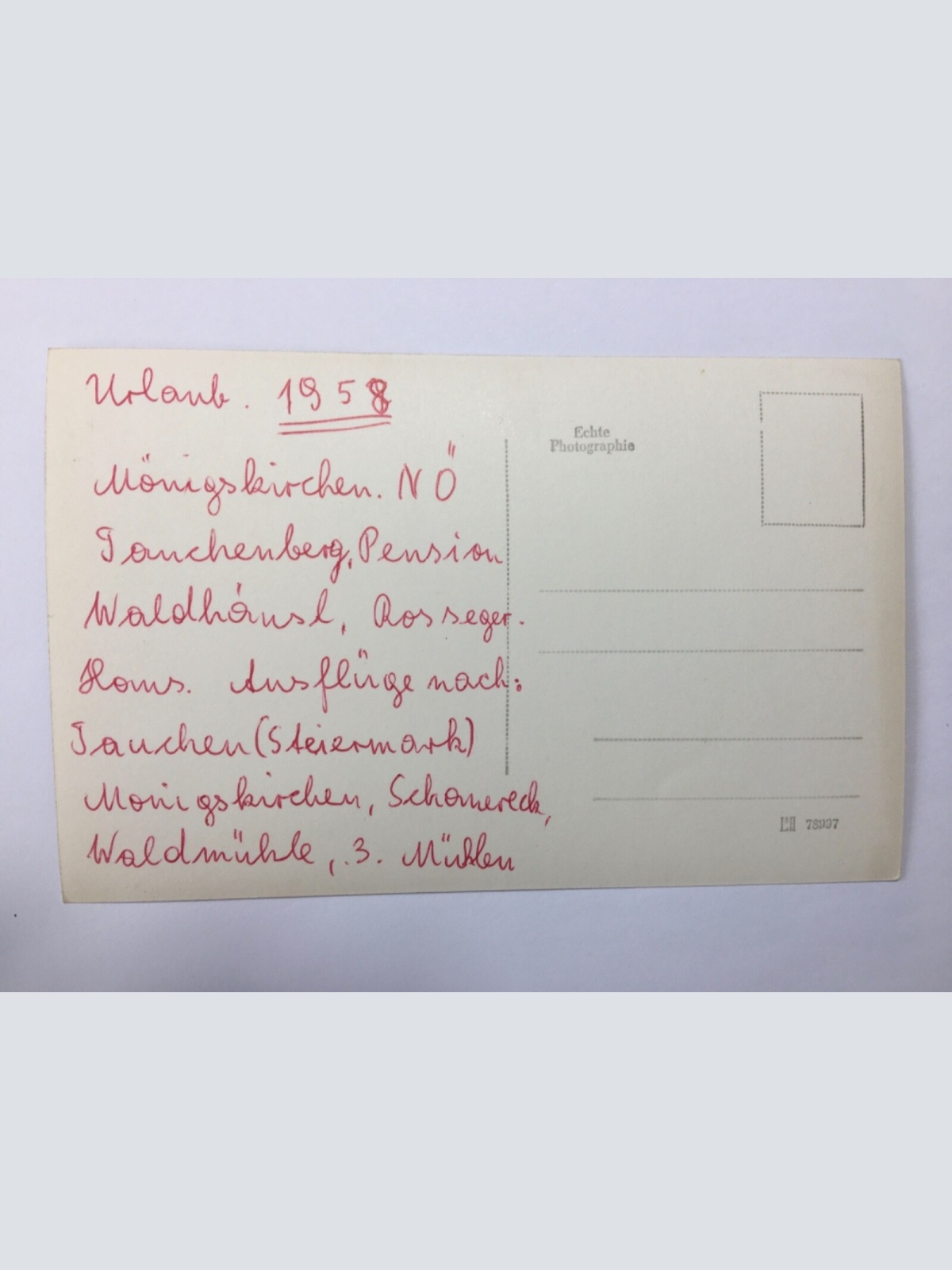 Tauchen bei Mönichkirchen 545 ShNö