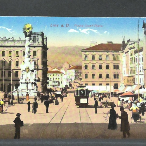 Linz an der Donau Oberösterreich Franz Josef Platz JW 00183 F