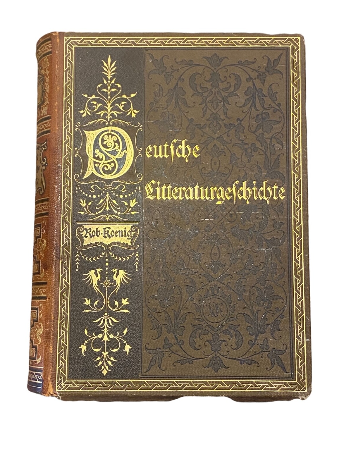 3238 Robert Koenig DEUTSCHE LITTERATURGESCHICHTE HC +Abb