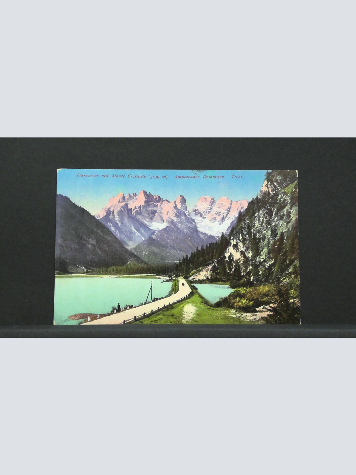 Dürrensee mit Monte Cristallo Ampezzaner Dolomiten Tirol JW 402967 F