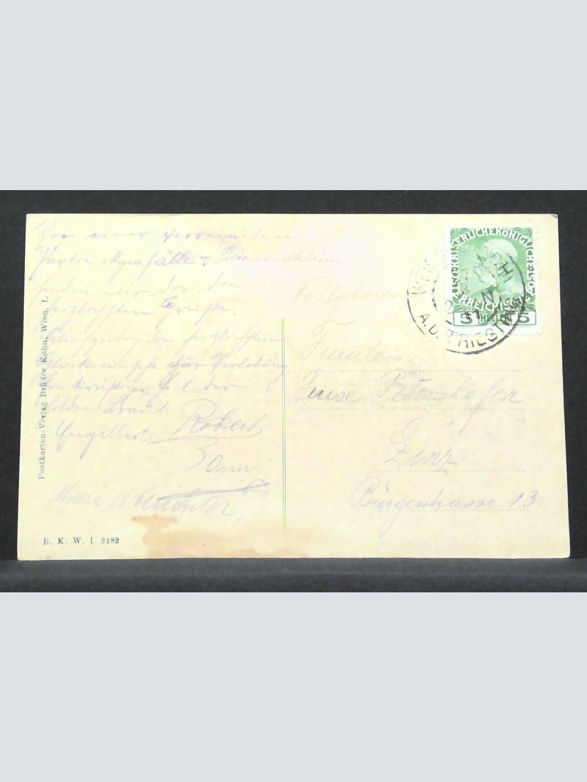 Mirafälle mit Eingeborenem JW 00168 F