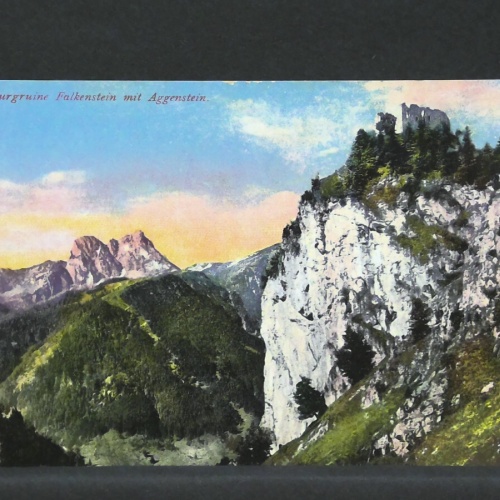 Brugruine Falkenstein mit Aggenstein JW 410178 F