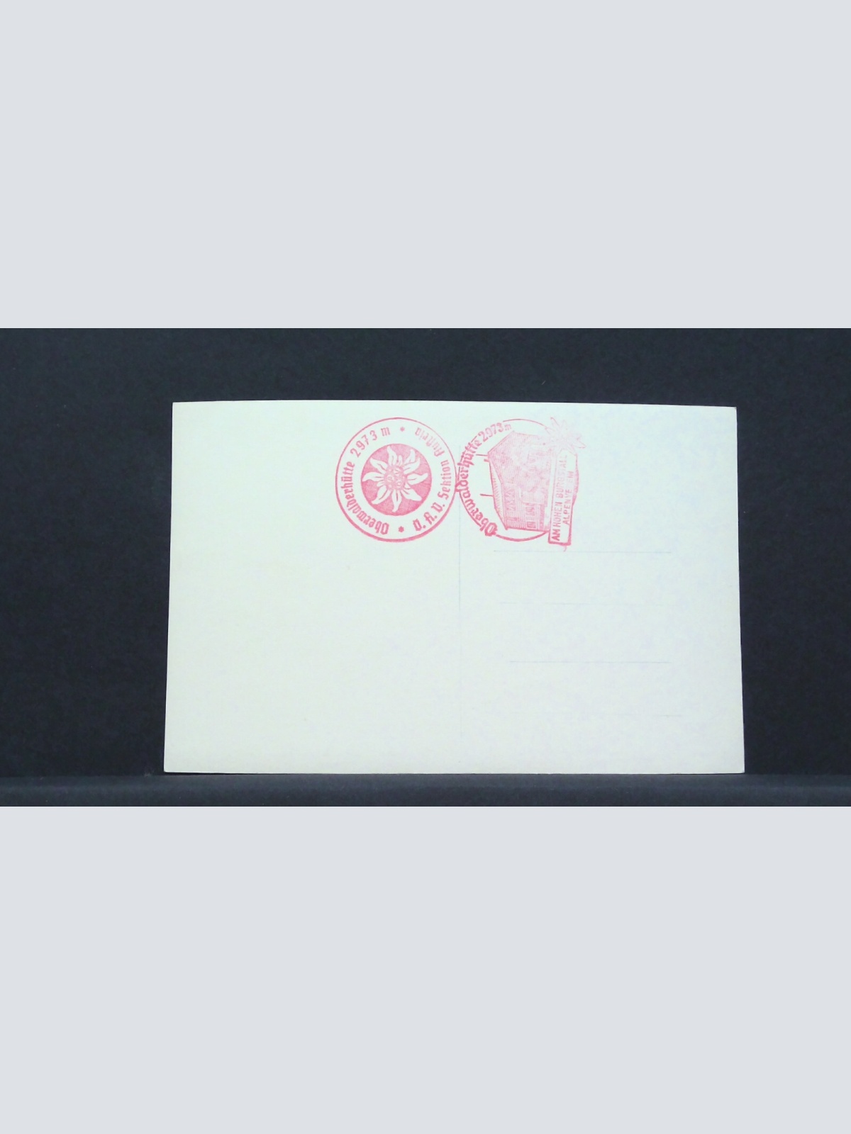 Oberwalderhütte am Großen Burgstall JW 402936 F