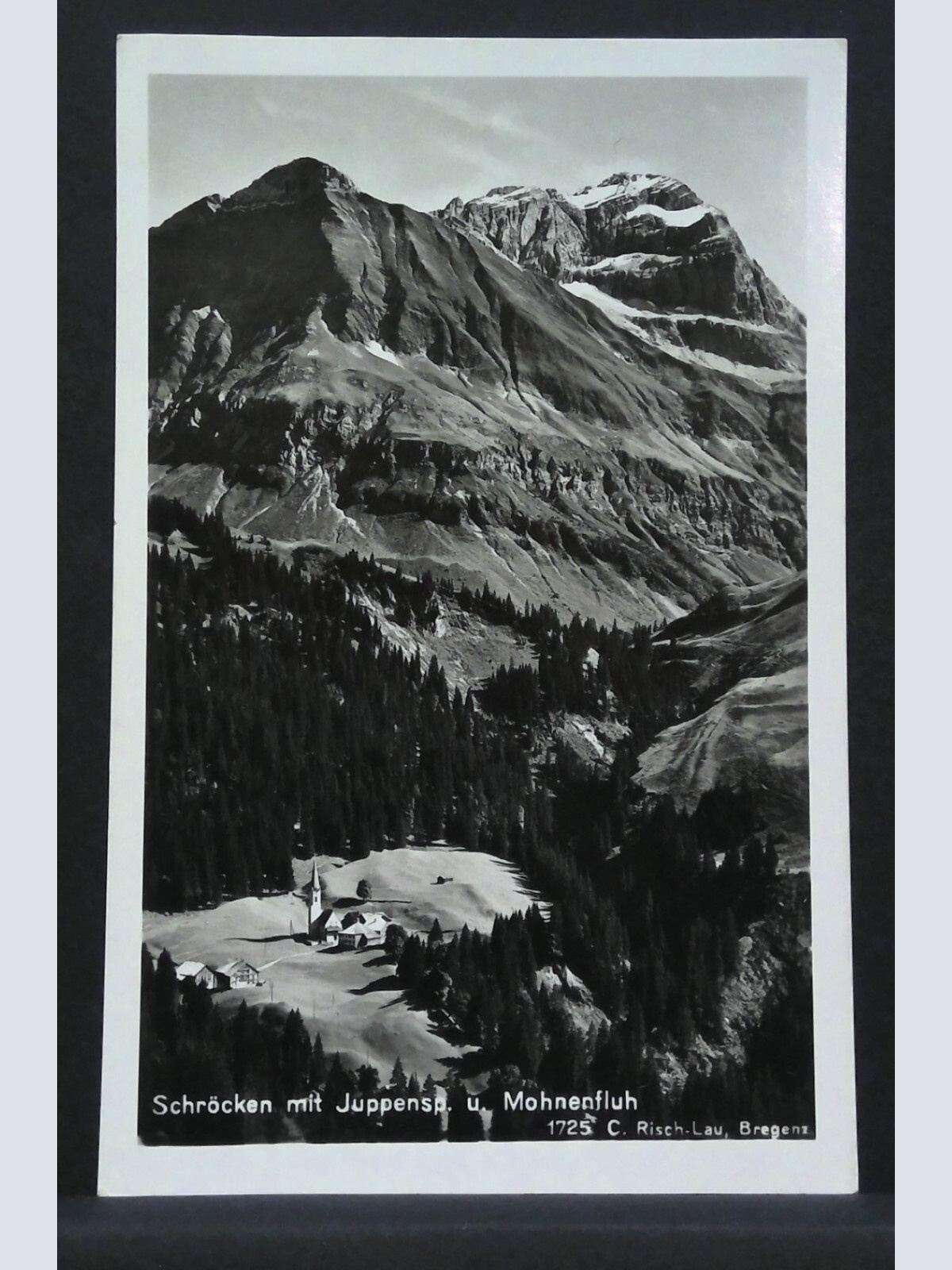 Schröcken mit Juppensp. und Mohnenfluh JW 402969 F