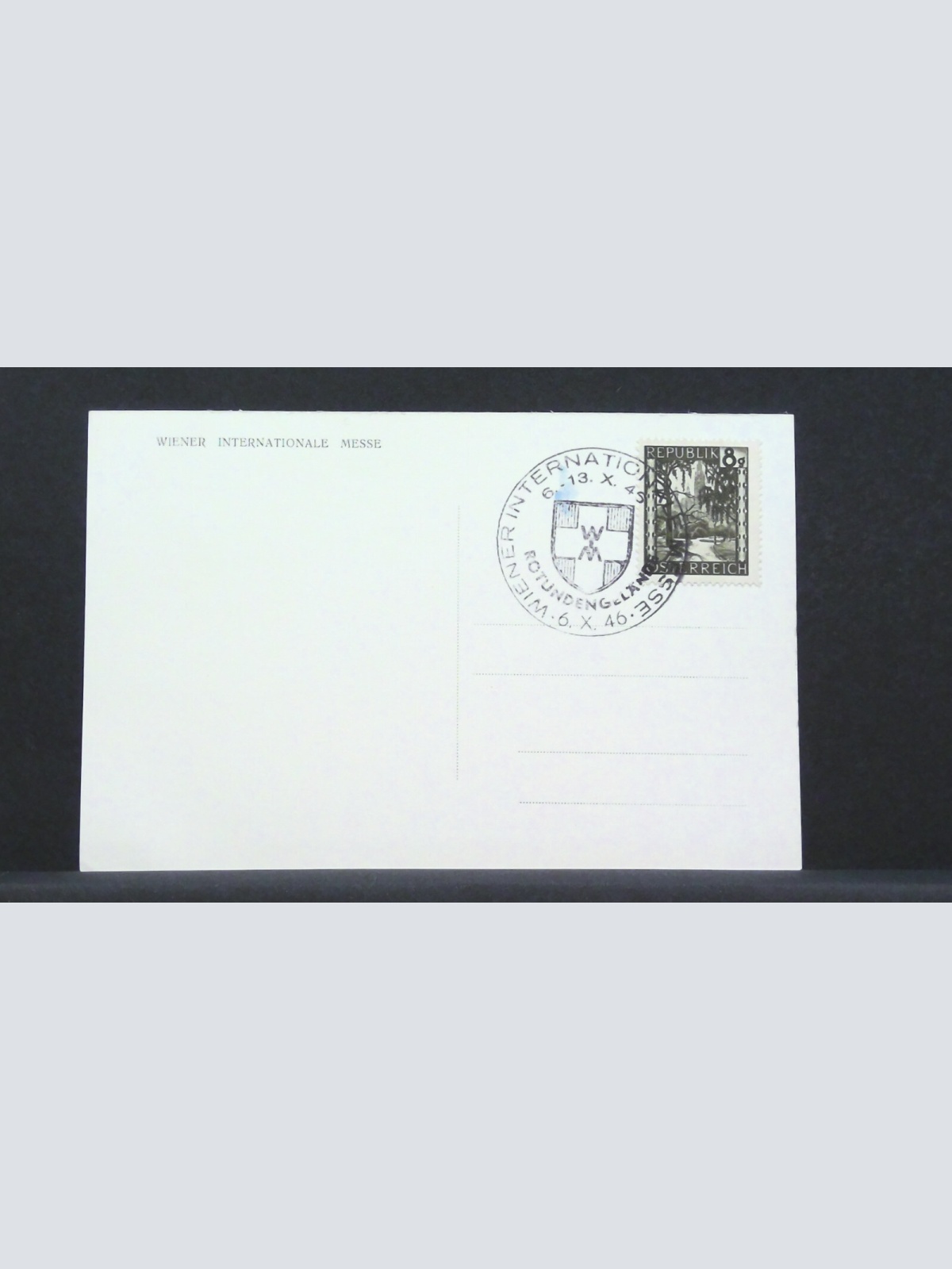 Wiener internationale Messe JW 500246 F