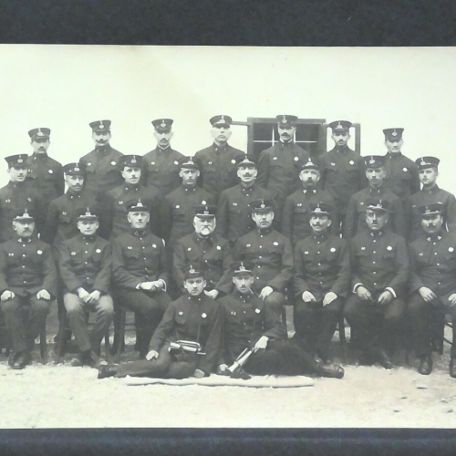 Gruppenbild Post Feuerwehr unbekannt JW 500273 F