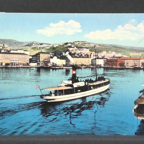 Fiume Porto Italien Hafen Schiffe JW 00259 F