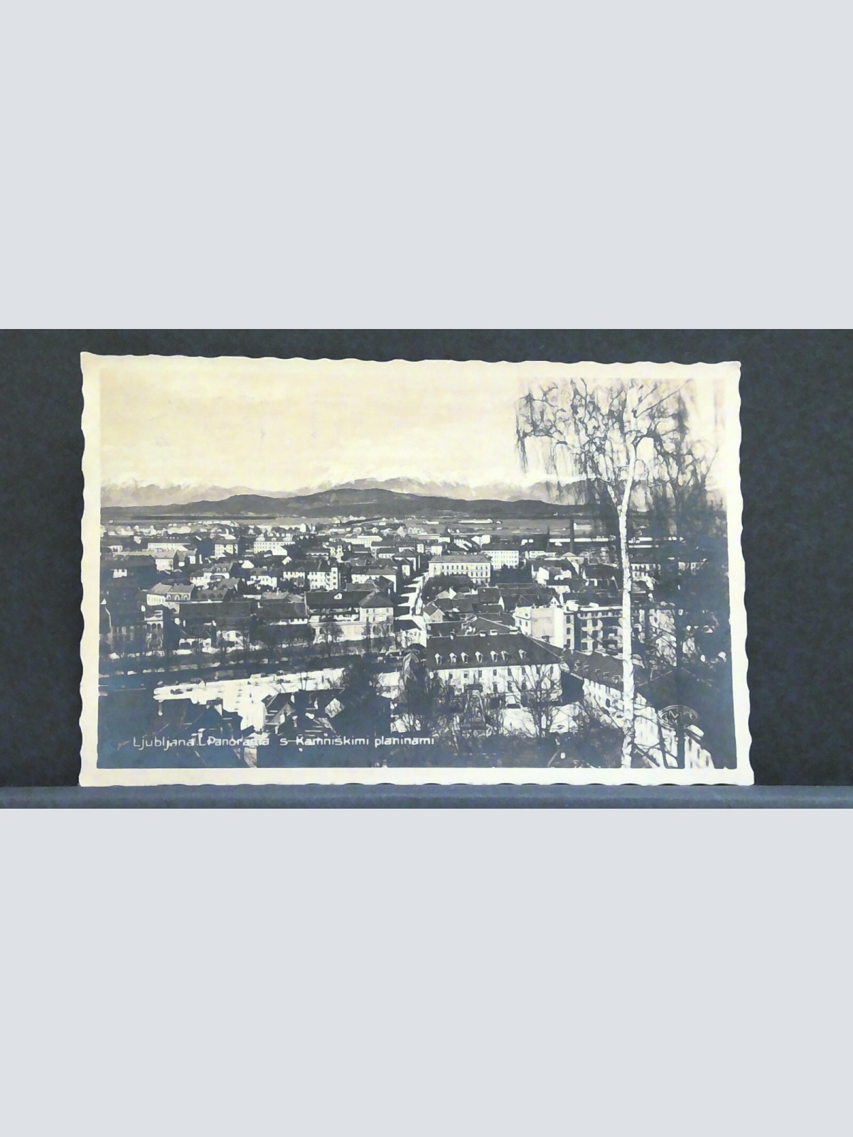 Lubljana Panorama Kamniskimi planinami JW 410193 F