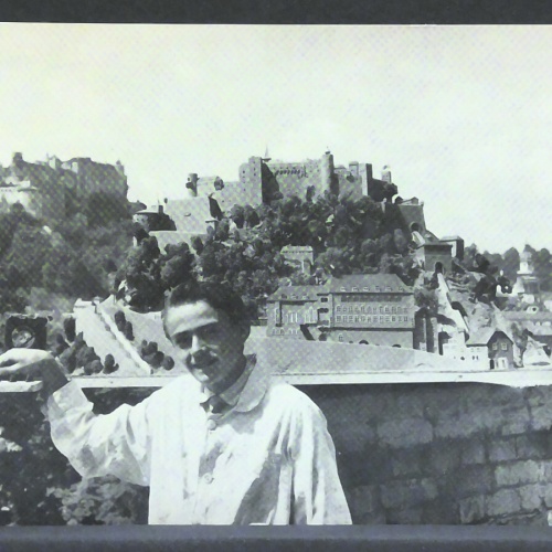 Salzburg Porträt Helmut Fischer Künstler JW 650266 F