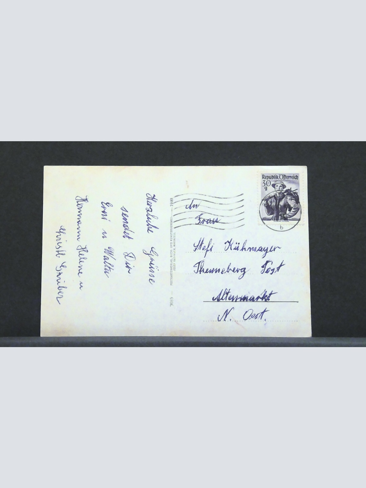 Mariazell mit Schwebebahn Seilbahn Gondel JW 401226 F