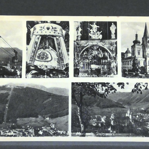 Maria Zell Steiermark Drahtseilbahn Wallfahrtskirche Basilika JW 401227 F