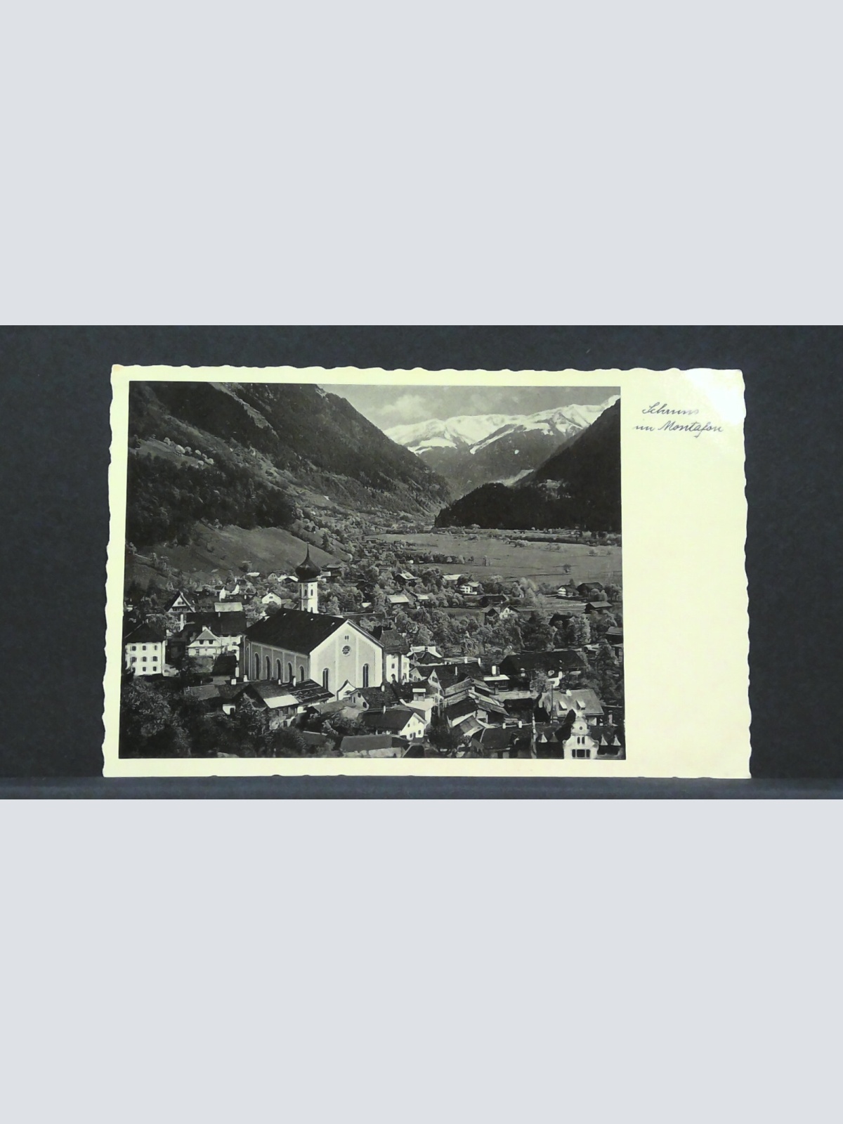 Schrums im Montafon gegen die Silvrettagruppe Vorarlberg JW 0169 F