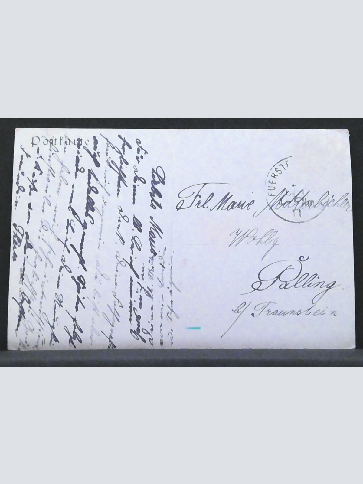 Schloss Engelburg im Bayrischen Wald Gemälde JW 4403 F