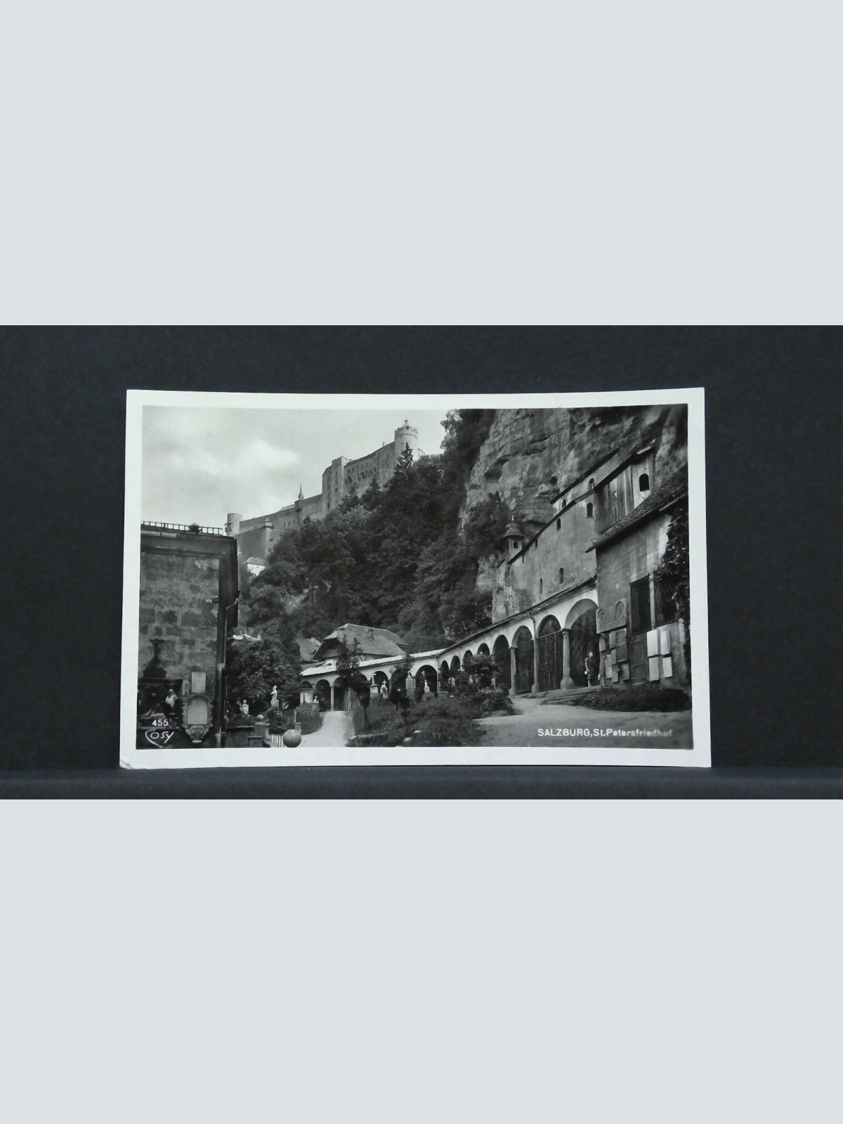 Salzburg St Petersfriedhof Hohensalzburg JW 402964 F