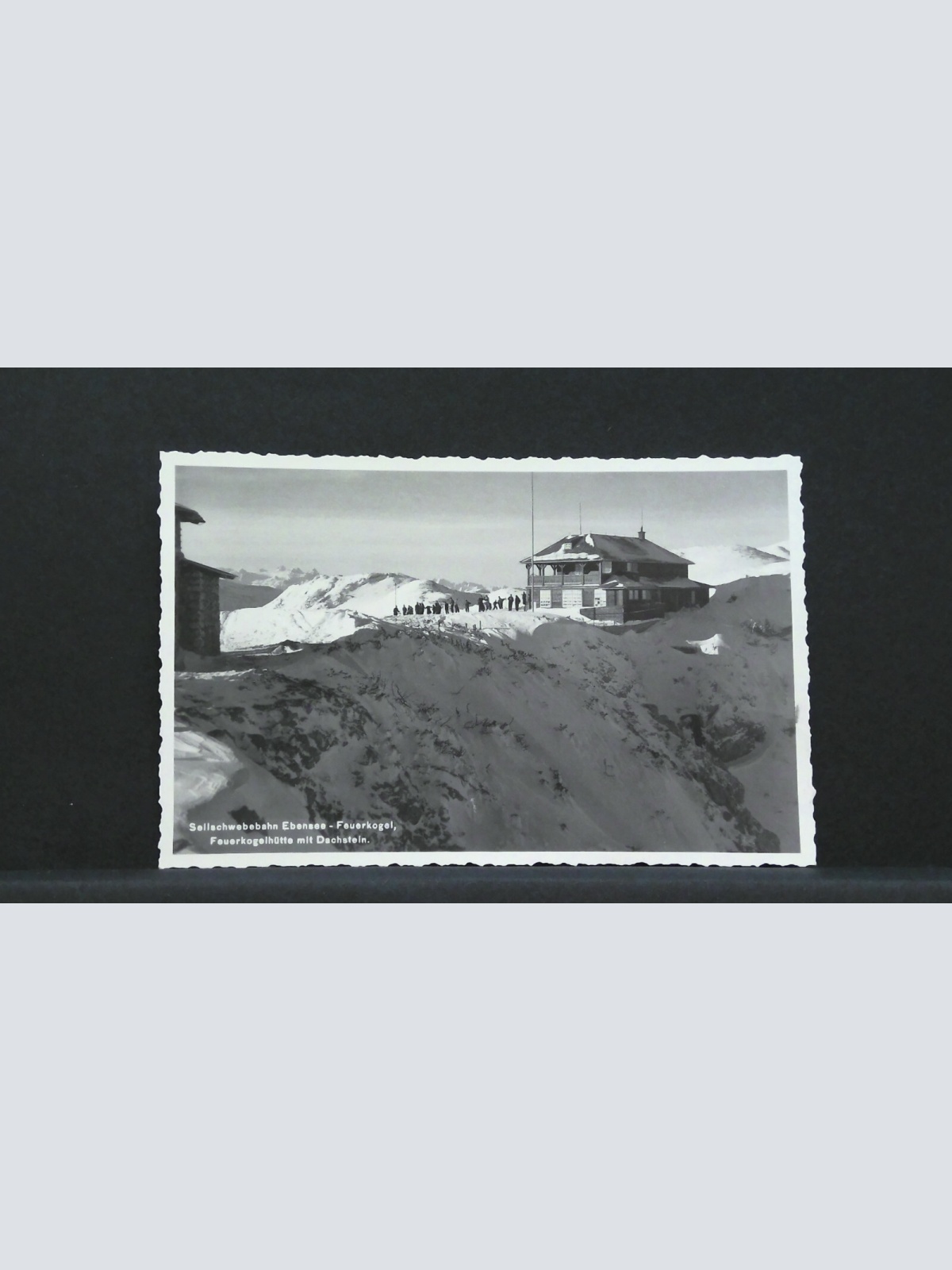 Seilschwebebahn Ebensee Feuerkogel Feuerkogelhütte mit Dachstein JW 402980 F