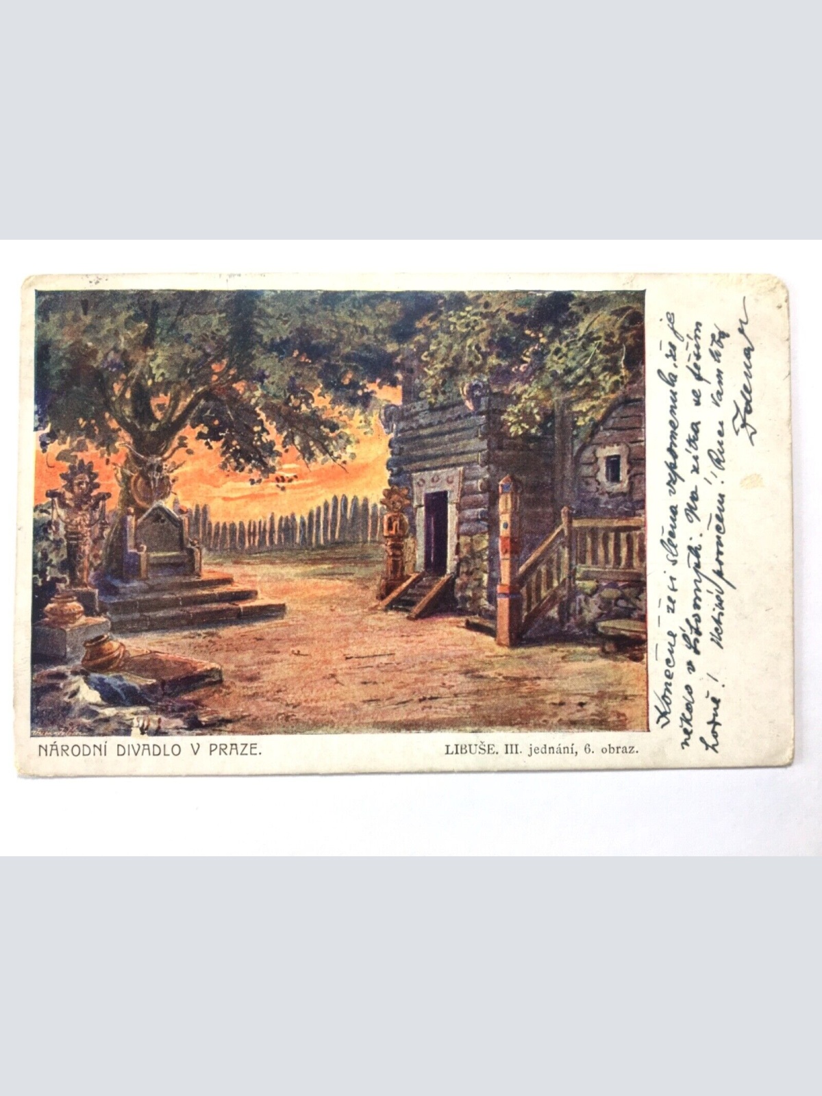 Prag Praha - Narodni Divadlo Nationaltheater - Libuse Libussa 40285 TH