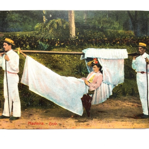 Madeira - Rede. - Träger mit Sänfte 40259 TH