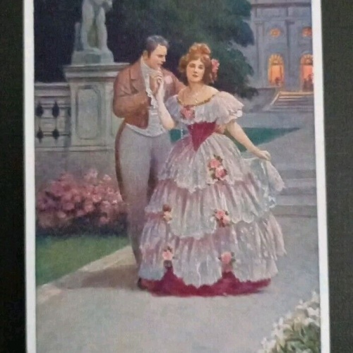 Künstlerkarte Alt Wiener Liebe 600596A Gr