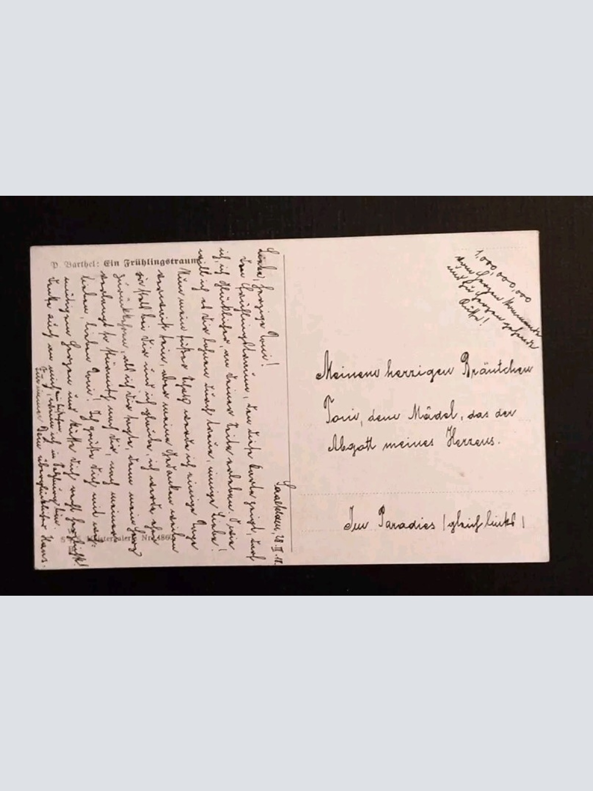 Künstlerkarte Ein Frühlingstraum 600620A Gr