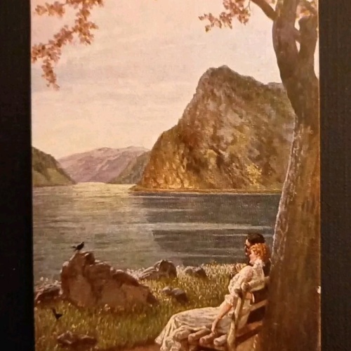 Künstlerkarte Stilles Glück 600630A Gr