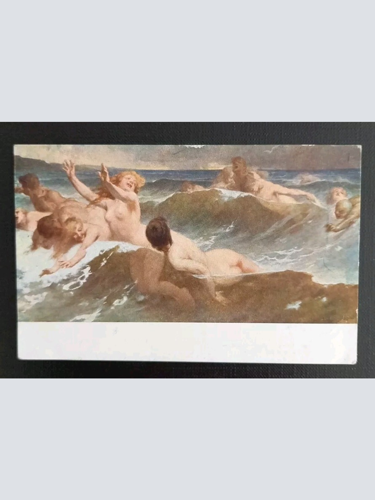 Künstlerkarte Spiel Der Wellen 600483A Gr