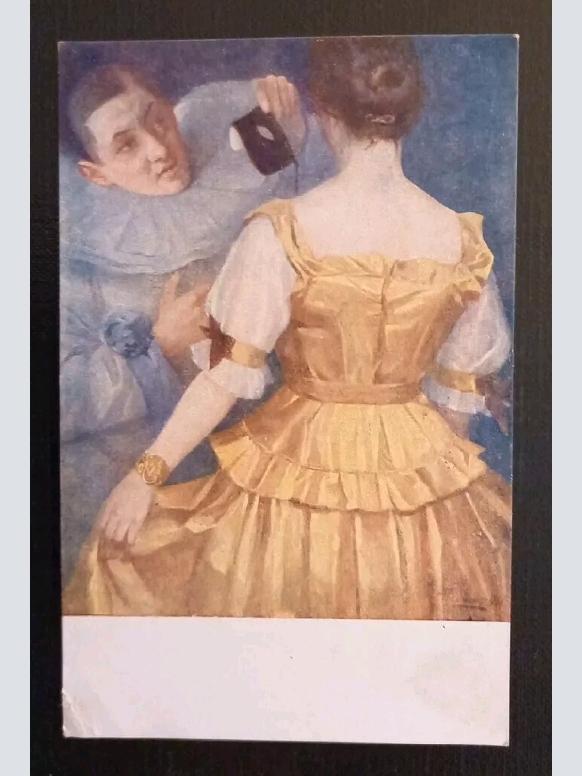 Künstlerkarte Demaskiert 600622A Gr