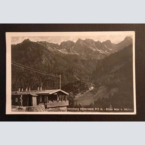 RAD Abteilung Hinterstein Allgäu 600618A Gr