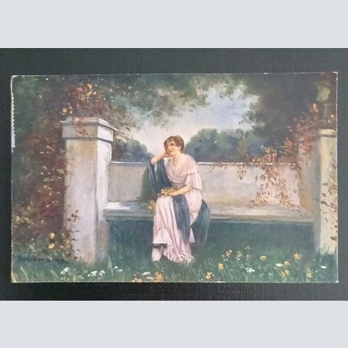 Künstlerkarte Stilles Sehen 600498A Gr