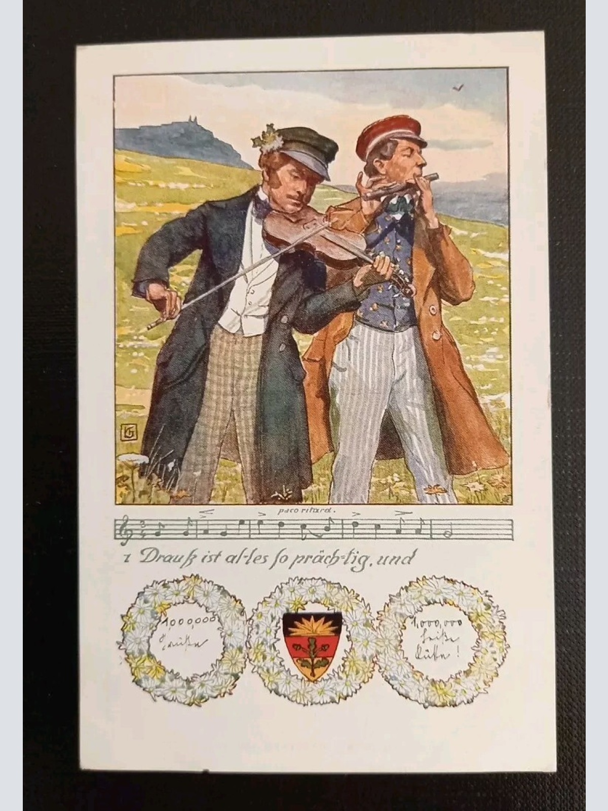 Künstlerkarte Deutscher Schulverein Nr.107 600489A Gr