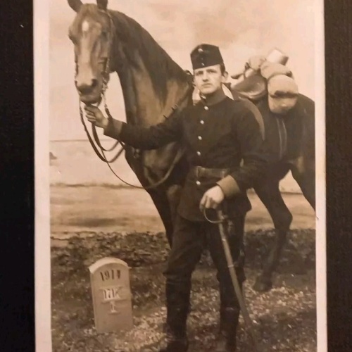 KUK Soldat Mit Pferd Rekrut 600559A Gr